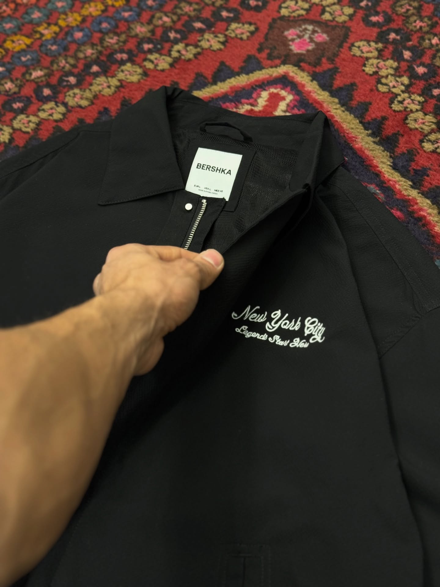 كت برشكا اورجينال — تی‌شرت — یوفو استایل — رنگ مشکی — تصویر 6