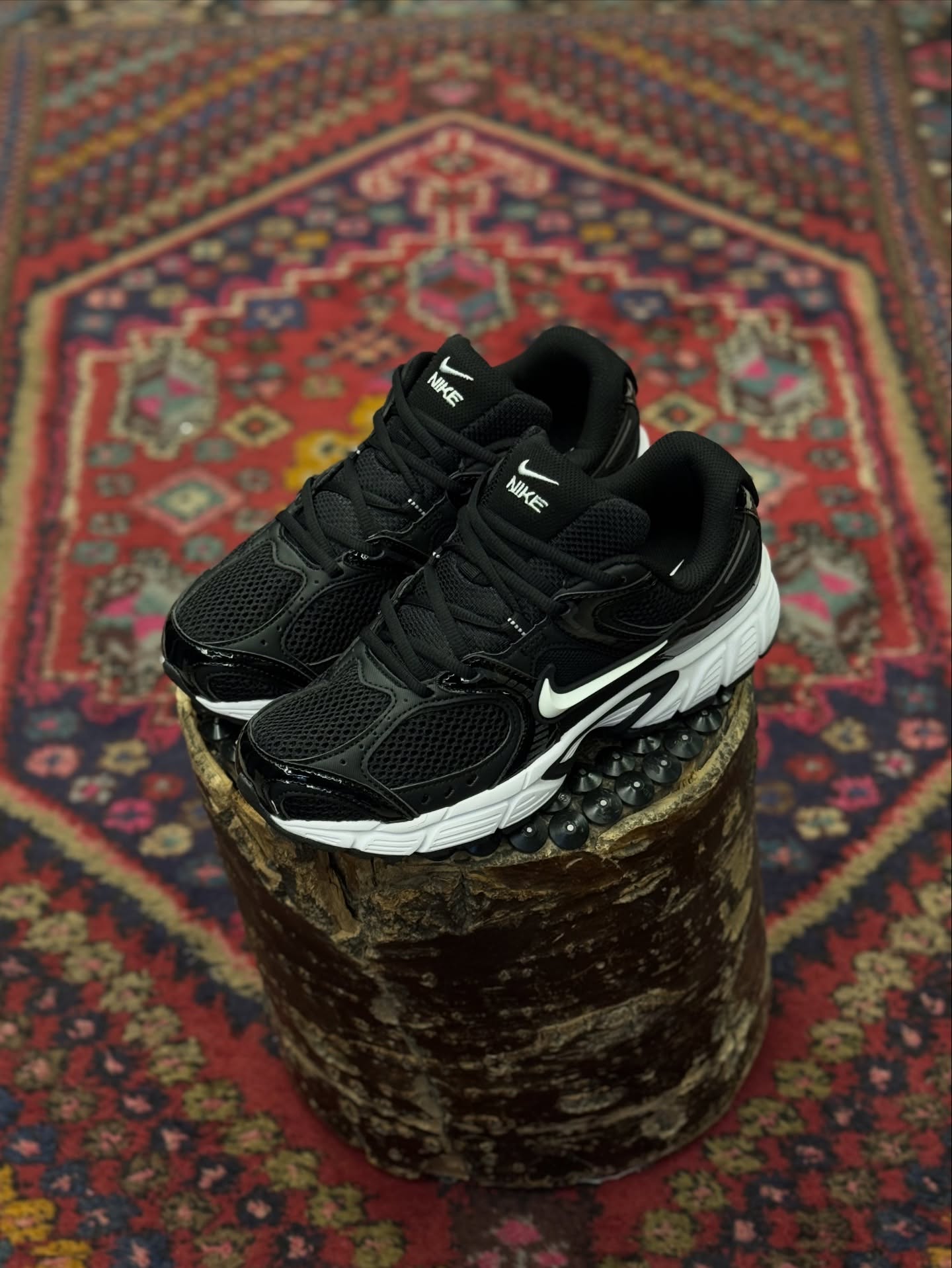 کتونی nike v5 — کتانی اسپرت — یوفو استایل — رنگ مشکی — تصویر 2