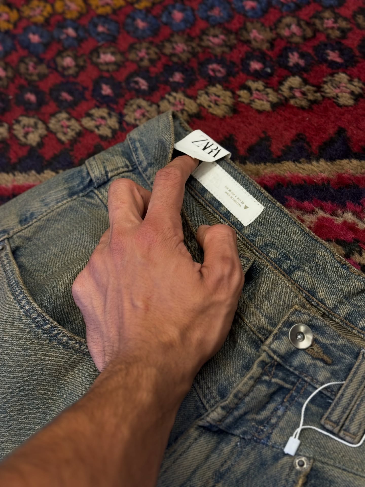 فول بگ اورجینال ZARA — تی‌شرت — یوفو استایل — رنگ مشکی — تصویر 7