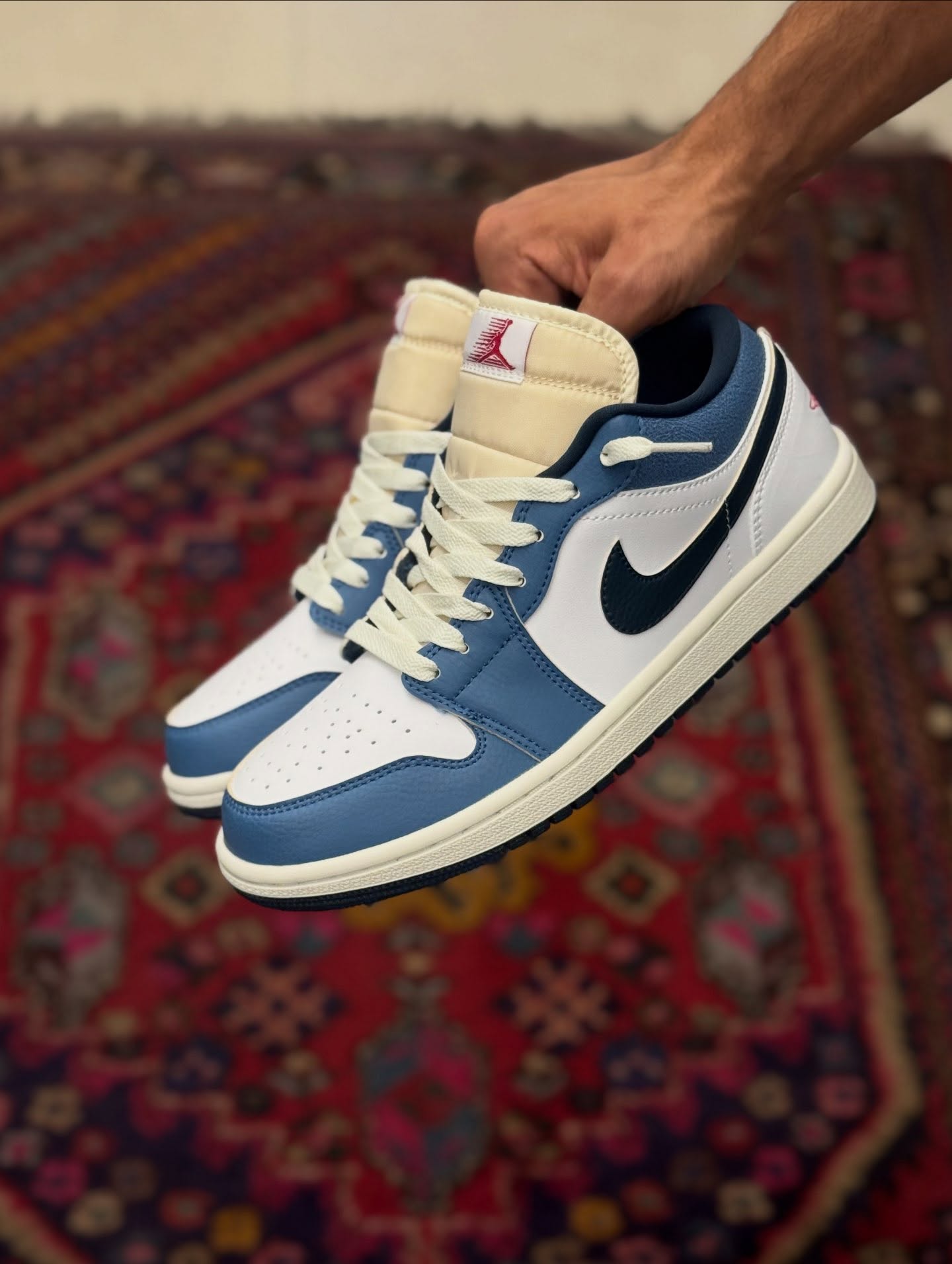 Aj 1 low — تی‌شرت — یوفو استایل — رنگ مشکی — تصویر 5