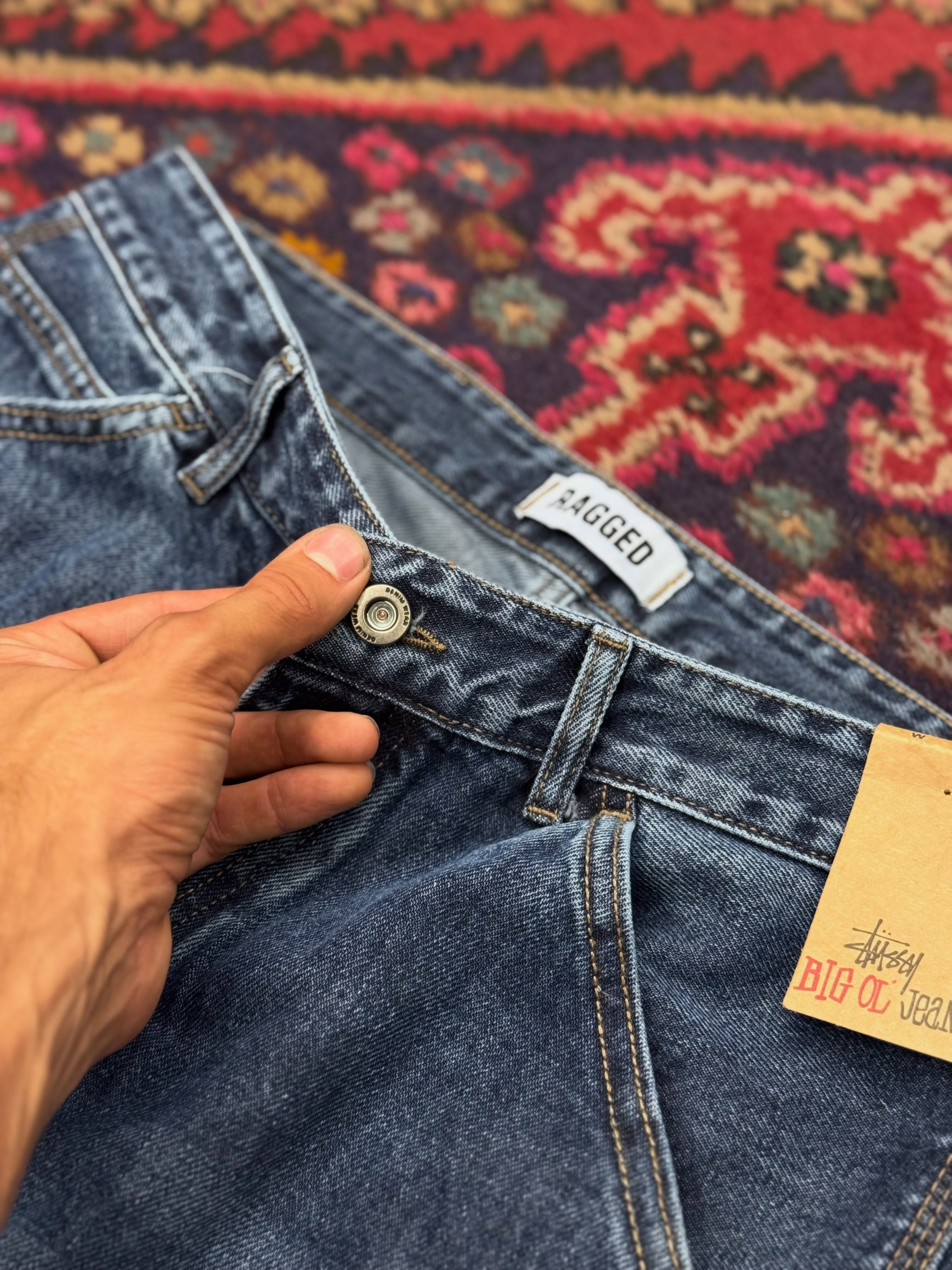 شلوار بگ کارپنتر — بدون دسته‌بندی — یوفو استایل — رنگ مشکی — تصویر 11