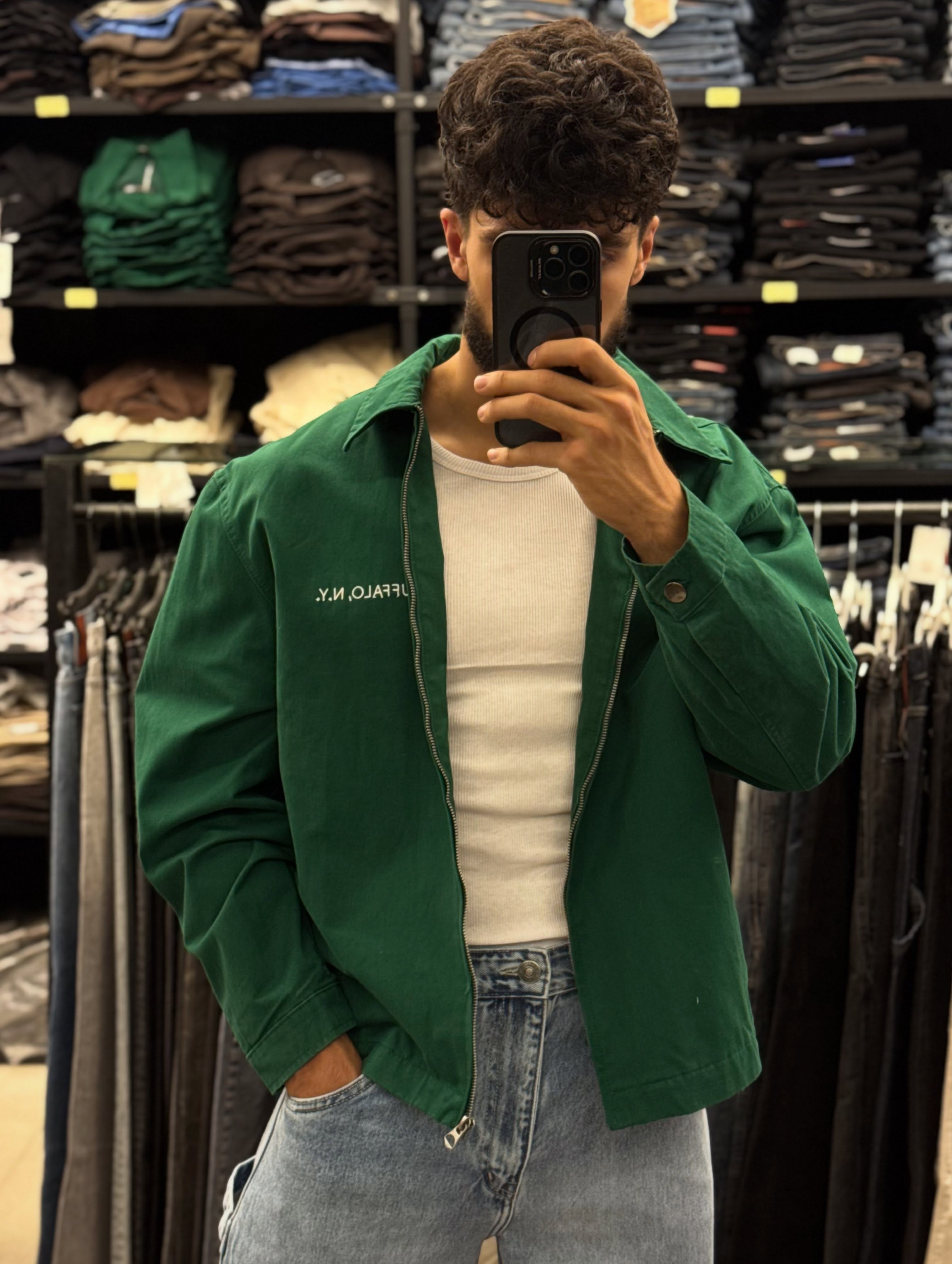 جکت اورجینال — تی‌شرت — یوفو استایل — رنگ مشکی — تصویر 2