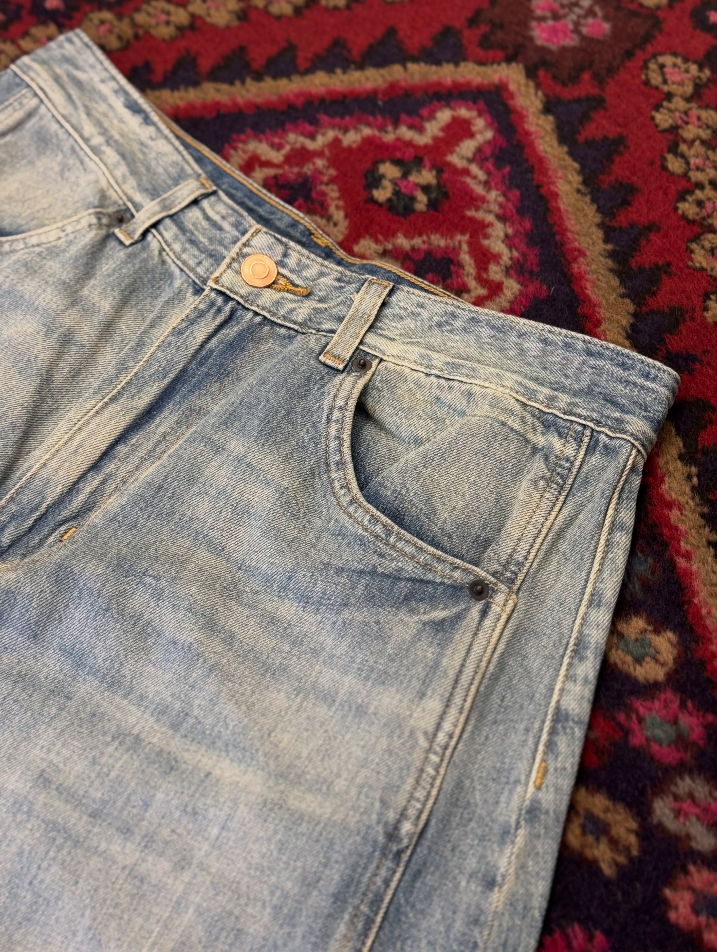 بگ بالونی اورجینال — تی‌شرت — یوفو استایل — رنگ abi-roshn — تصویر 6